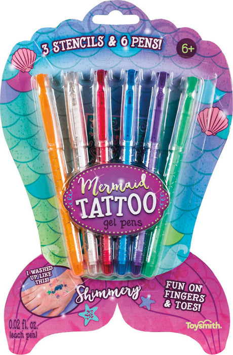 Mermaid Tattoo Gel Pens