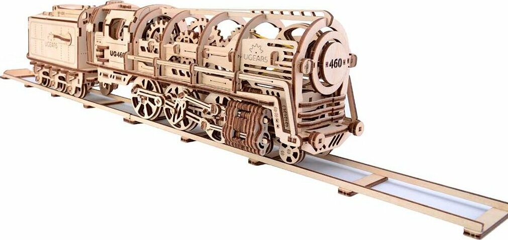 Ugears Locomotive With Tender