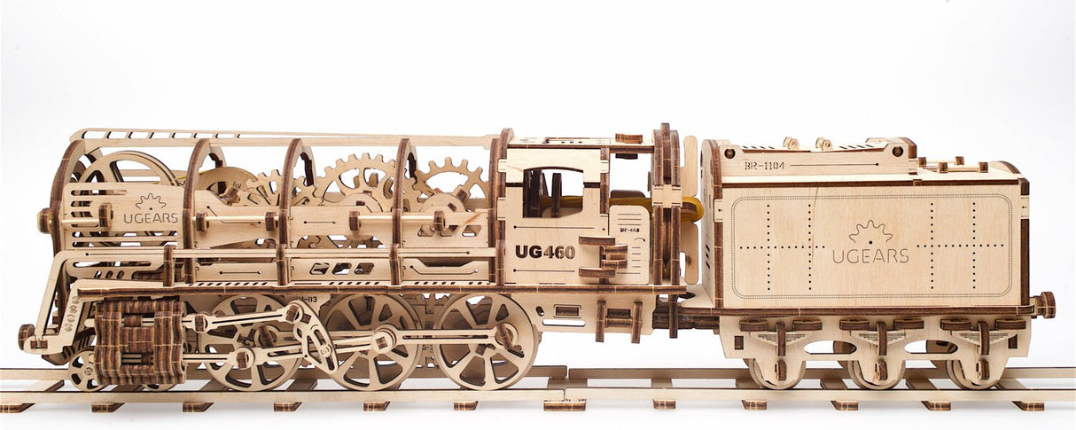 Ugears Locomotive With Tender