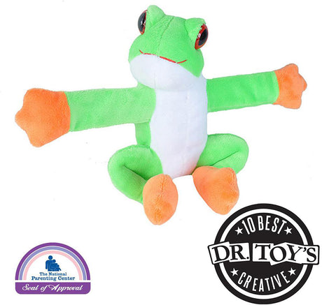 Huggers Red-eyed Tree Frog Stuffed Animal - 8"