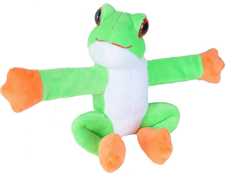 Huggers Red-eyed Tree Frog Stuffed Animal - 8"