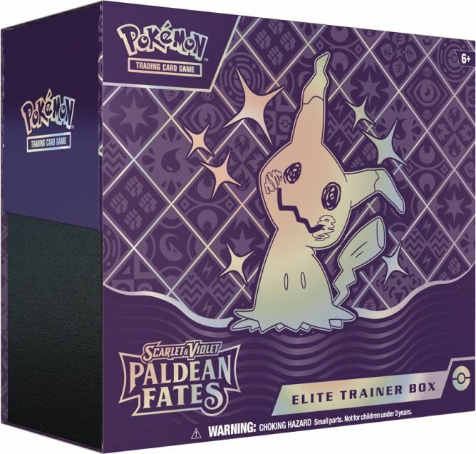 Pokémon TCG: Scarlet and Violet 4.5: Paldean Fates: Elite Trainer Box