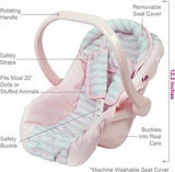 Classic Pastel Pink Car Seat