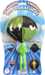 Aeromax Flashing Light-Up Tangle Free Toy Parachute