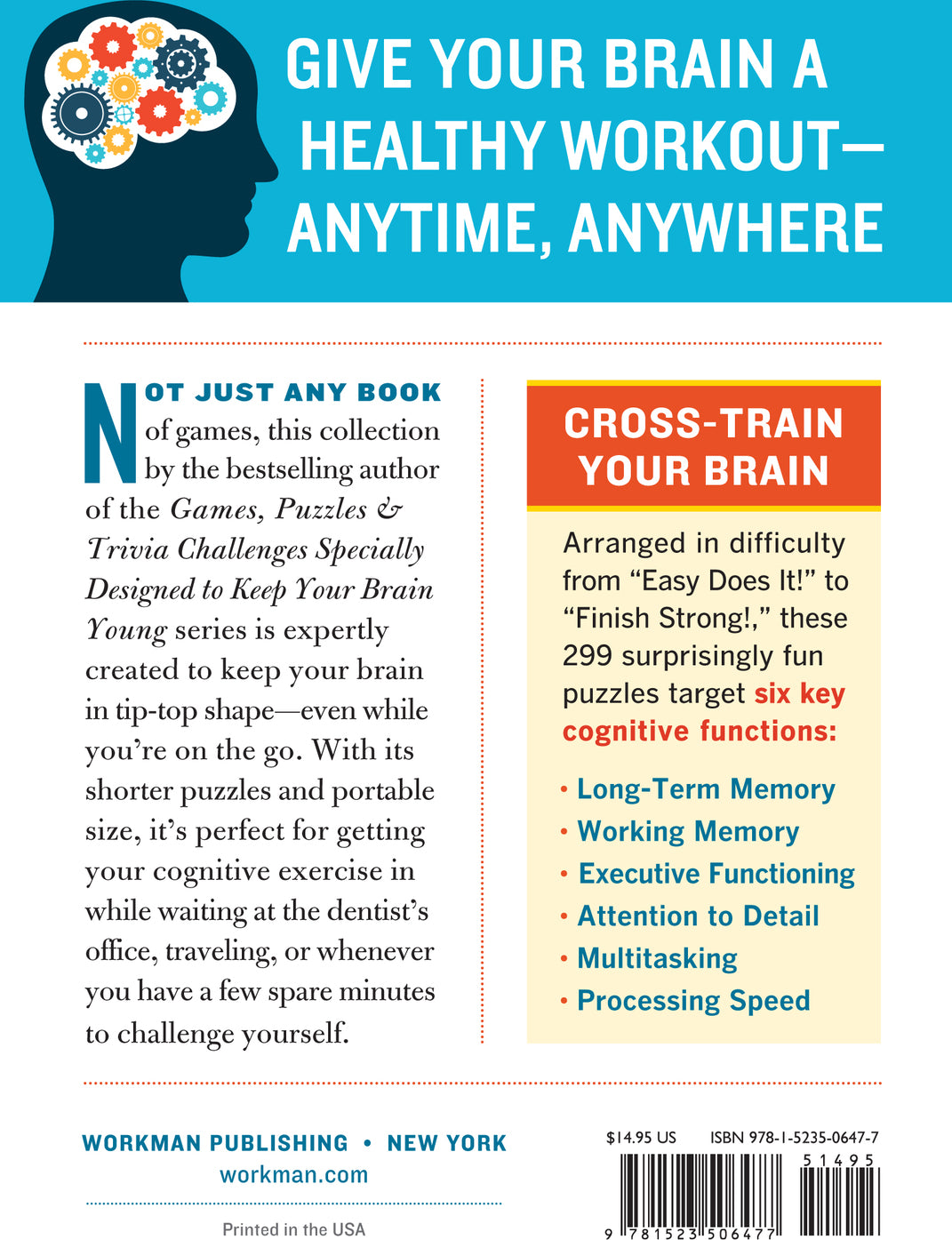 299 On-the-Go Games & Puzzles to Keep Your Brain Young: Minutes a Day to Mental Fitness