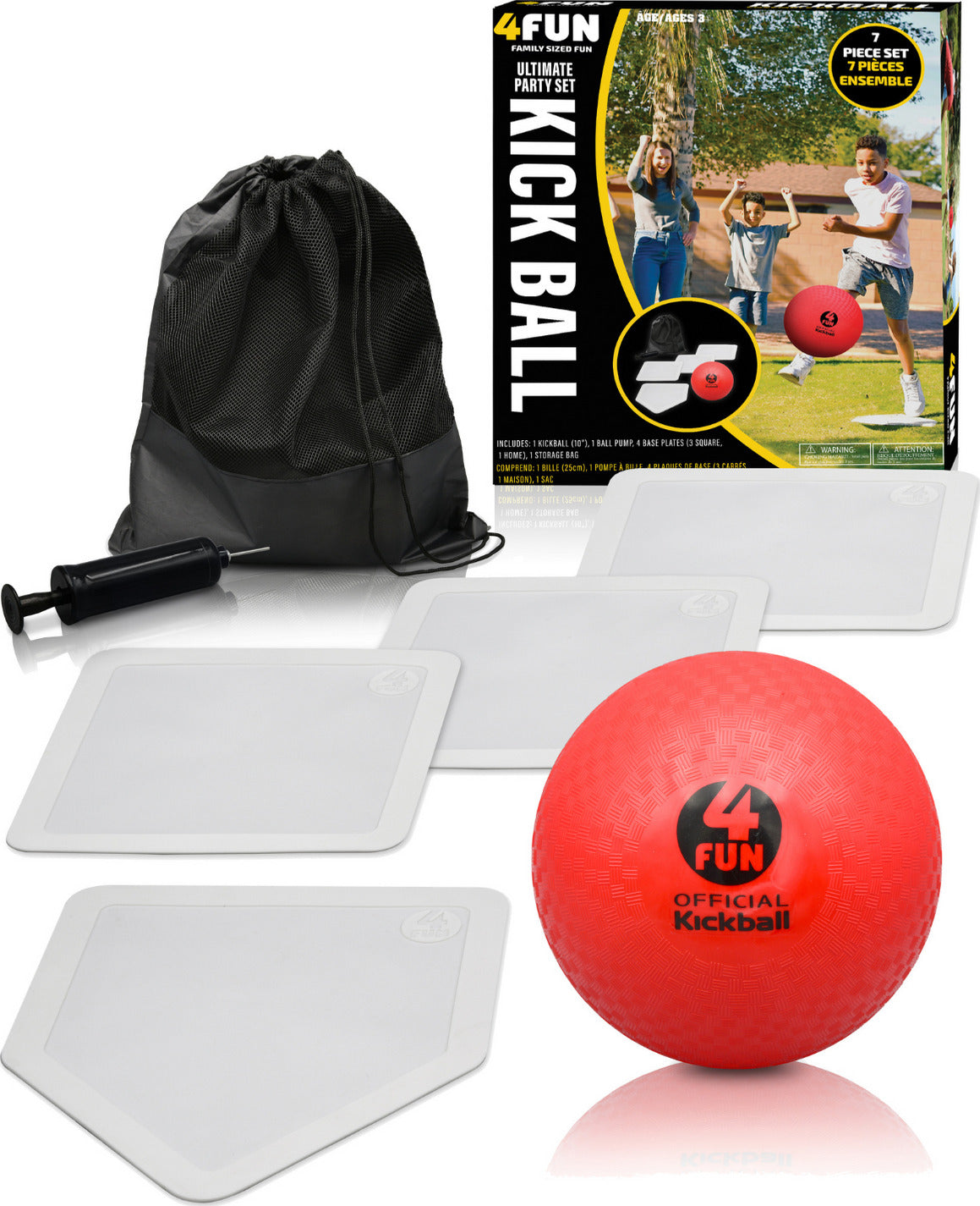 NEW! 4Fun Ultimate Kickball Kit