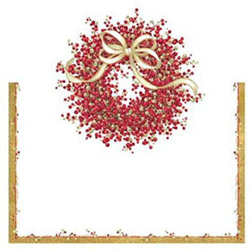 Place Card Pak of 8 Die Cut Pepperberry