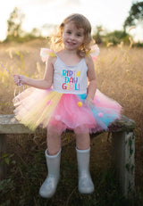 Birthday Girl Dress & Headband