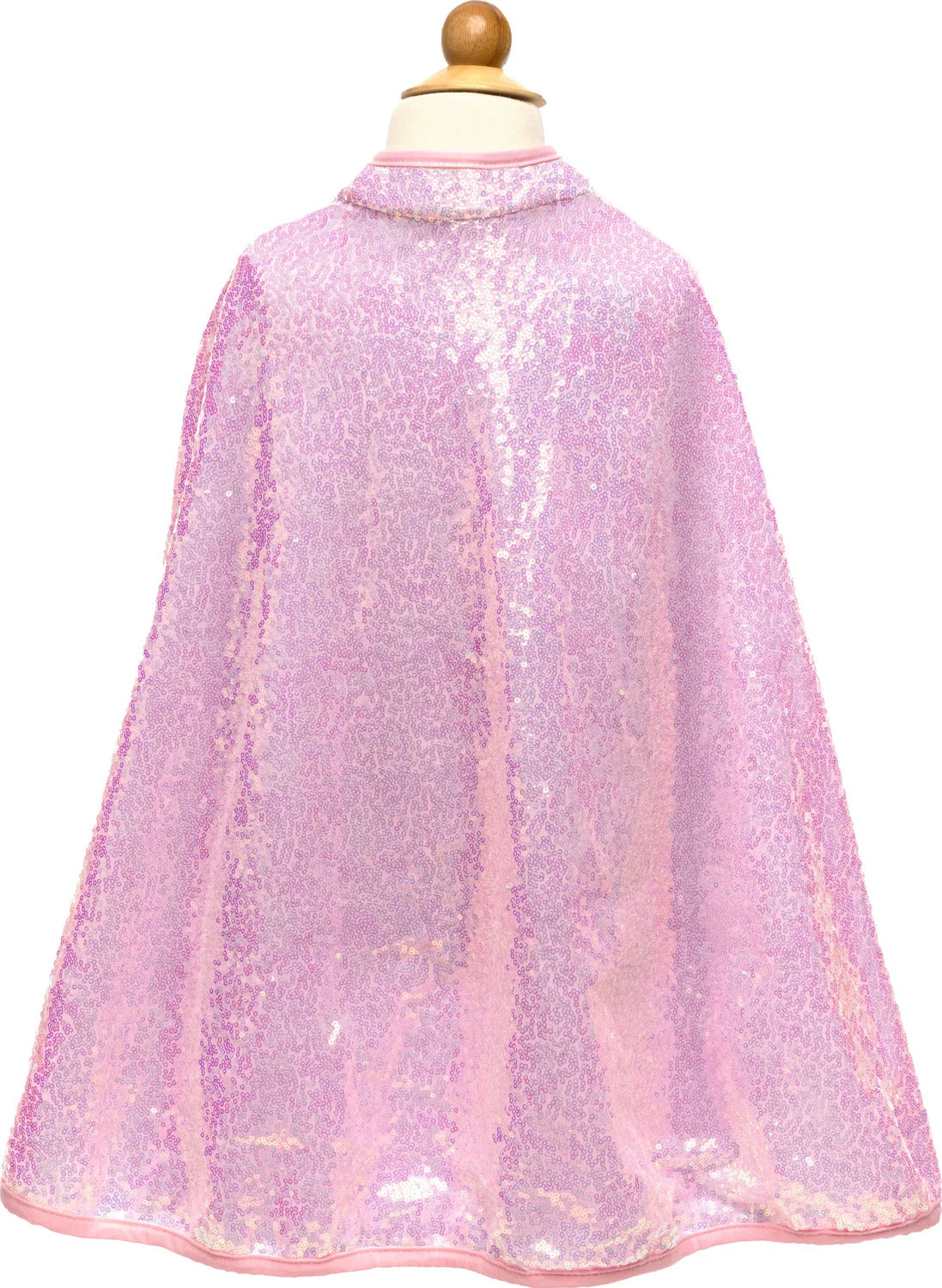 Pink Sequins Cape (Size 3-4)