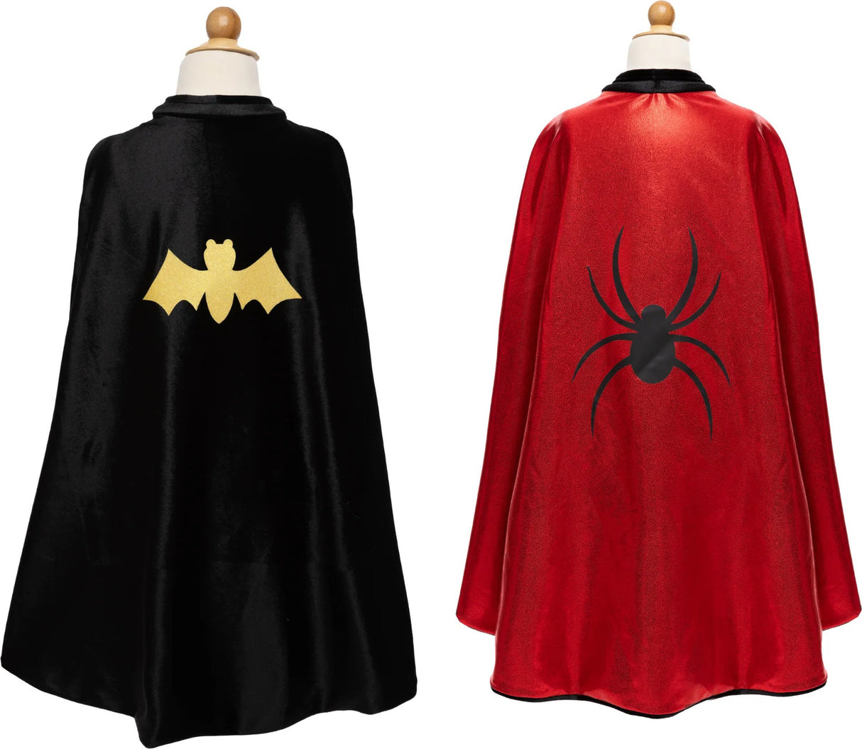 Reversible Spider/Bat Flowing Cape (Size 5-6)