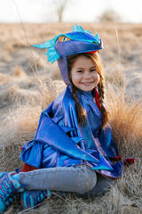 Azure The Metallic Dragon Cape (Size 3-4)