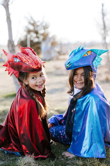 Azure The Metallic Dragon Cape (Size 3-4)