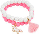 Pretty Pastel Soft Touch Bracelets