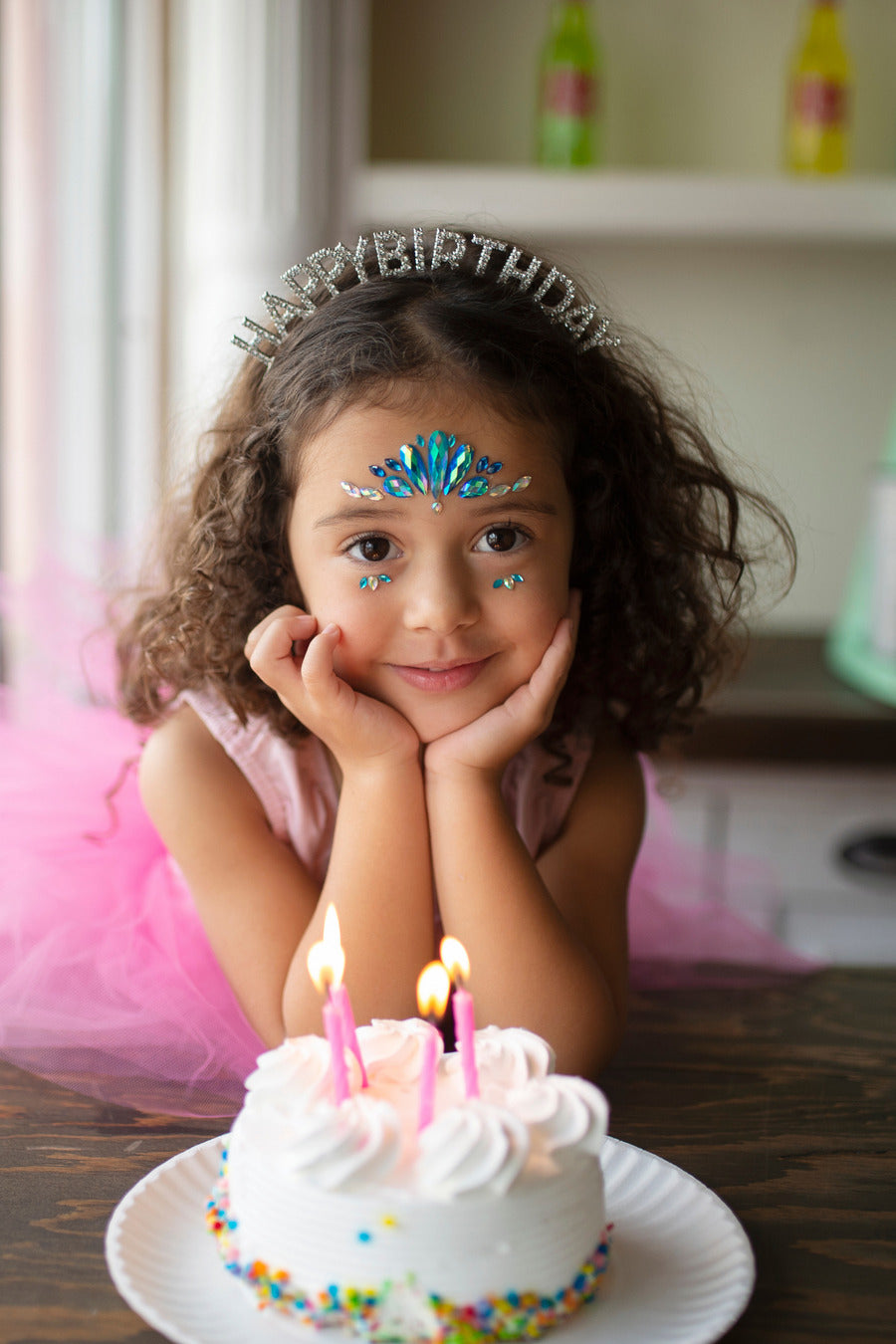 Happy Birthday Rhinestone Headband