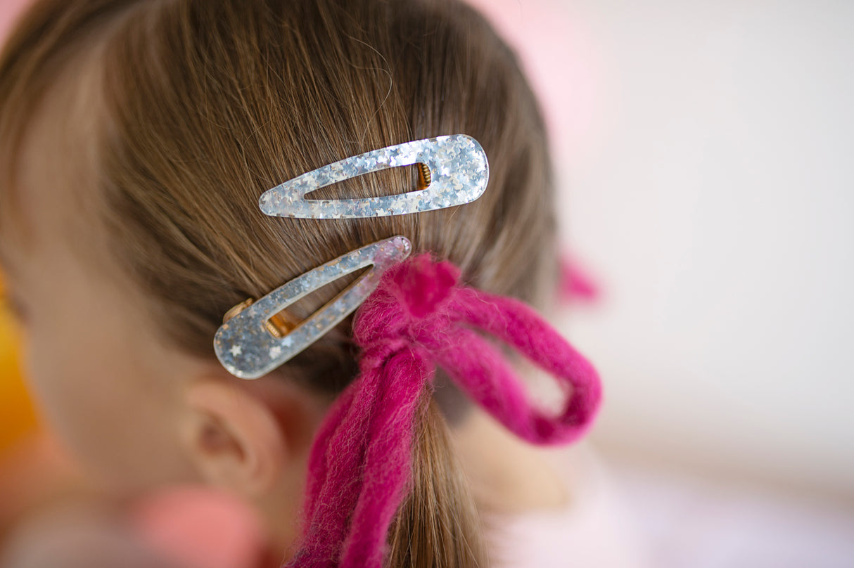 Boutique Gel Sparkle Hairclips