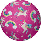 5" Playground Ball - Unicorn Rainbow