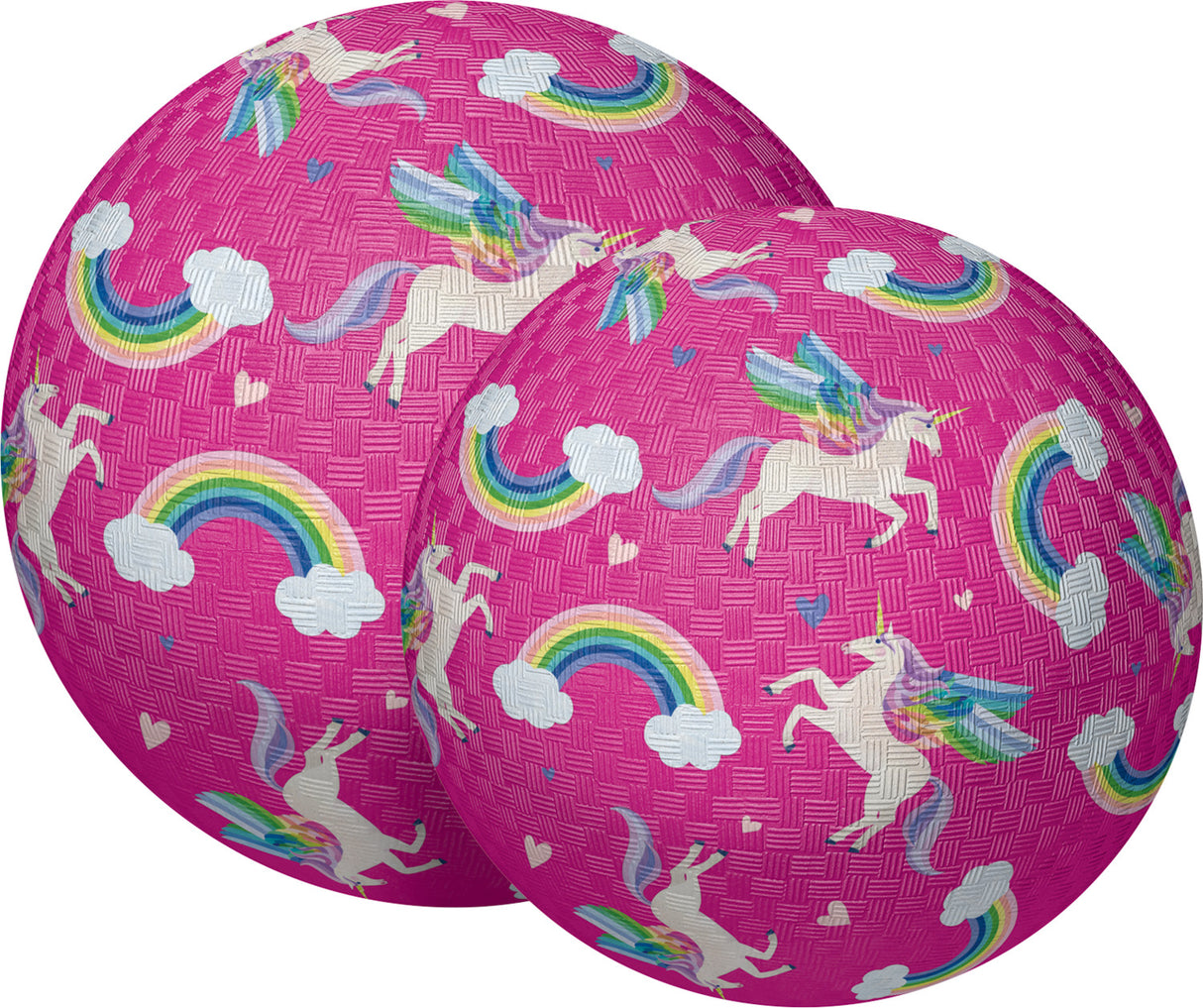 5" Playground Ball - Unicorn Rainbow