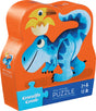 12-Piece Mini Puzzle - Dino Friends