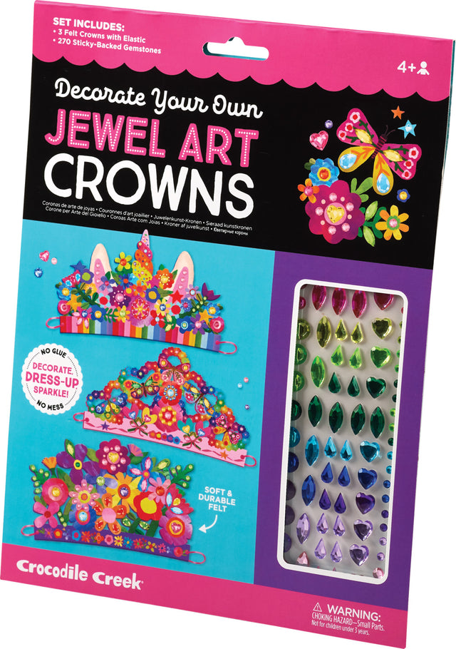 Jewel Art Crowns - Unicorn Flowers