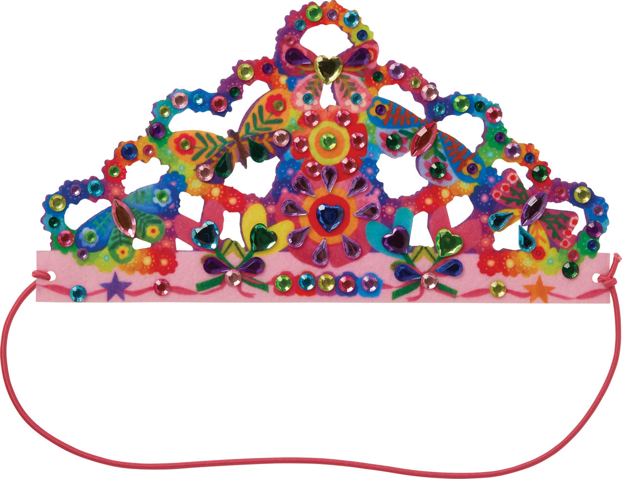 Jewel Art Crowns - Unicorn Flowers