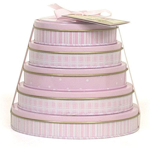 Child to Cherish Handprints Tower Of Time Kit in Pink