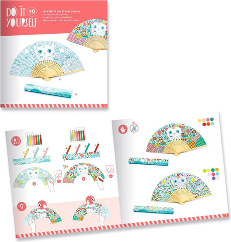 DJECO Koneko DIY Fan and Case Craft Kit