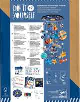 DJECO Solar System DIY Decorative Mobile