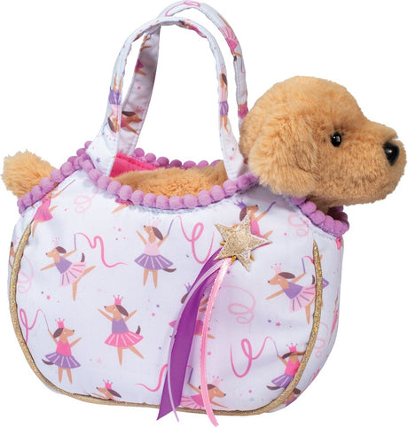 Dancin Pups Sassy Sak with Golden Retriever