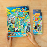 Rainforest 6 Jumbo Double-Sided Color Pencils