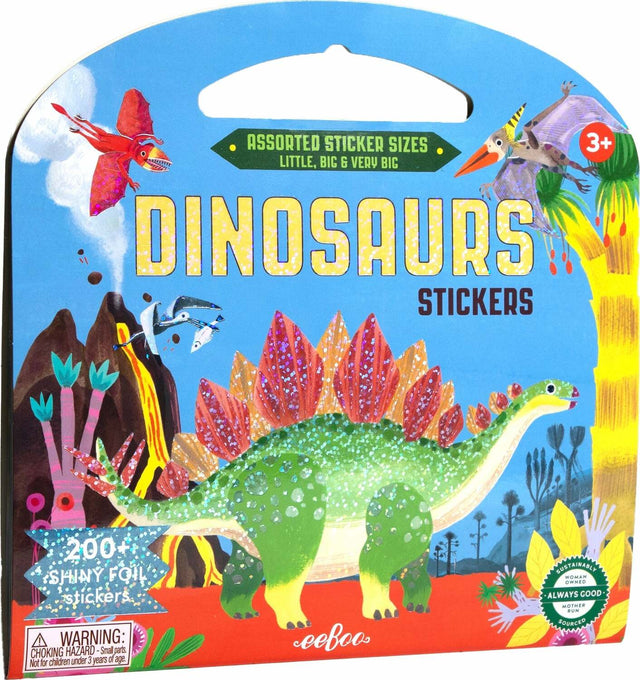 Dinosaurs Shiny Sticker Book