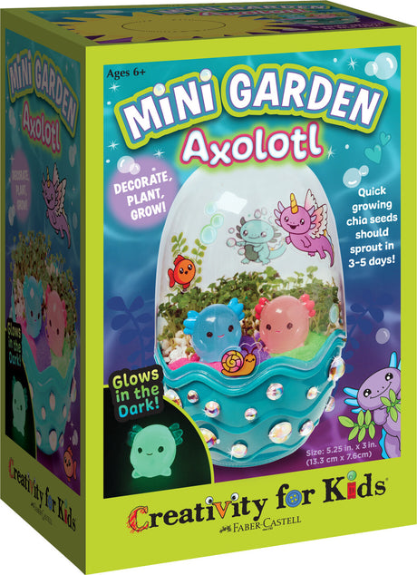 Mini Garden Axolotl