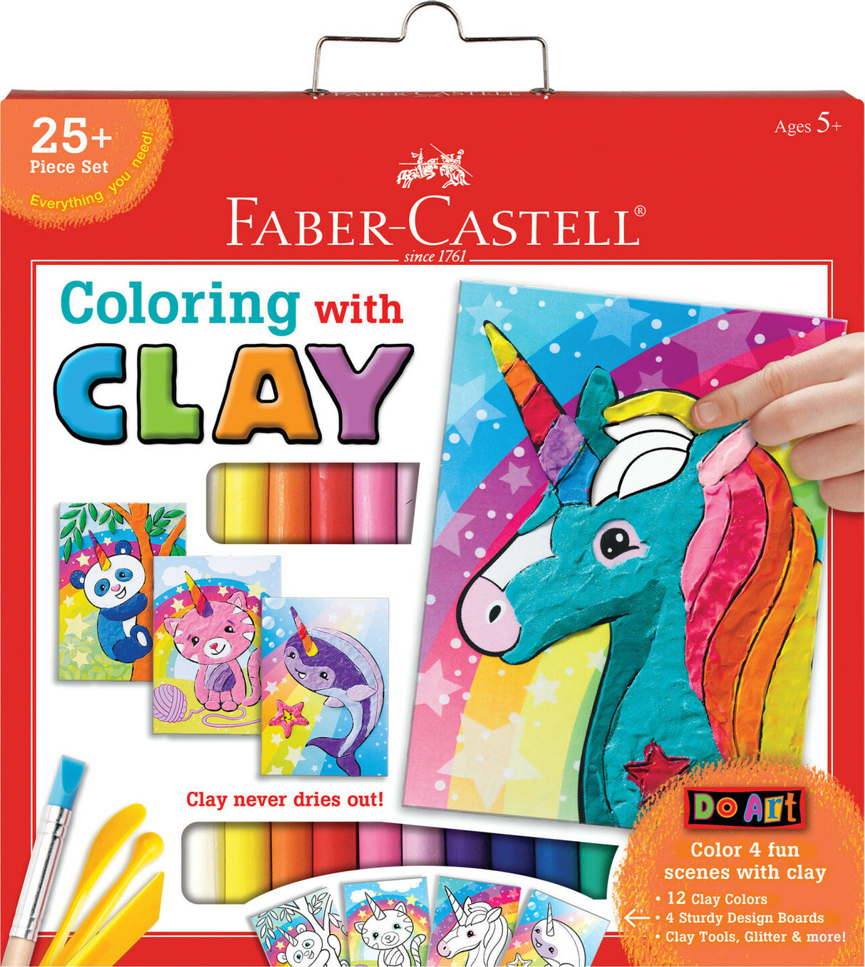 Do Art Coloring with Clay Unicorn & Friends