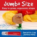 Little Creatives 6 Extra Jumbo Ultra Washable Markers