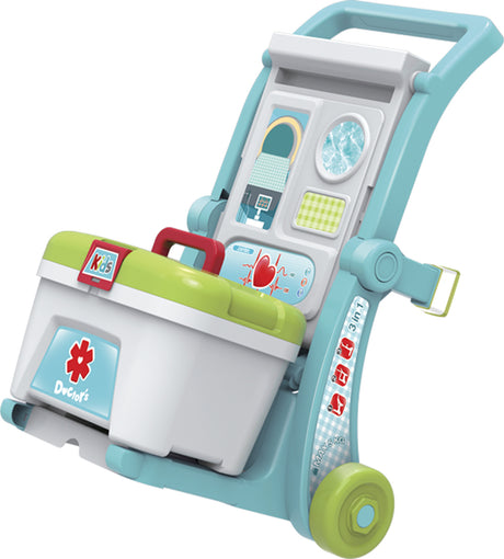 Little Moppet 3-in-1 Trolley Play Set - Doctor