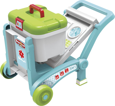 Little Moppet 3-in-1 Trolley Play Set - Doctor