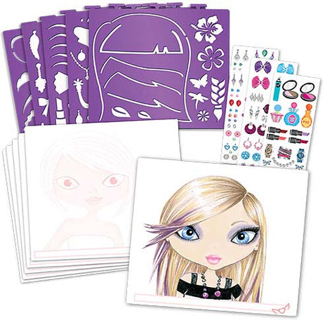 Make-up & Hair Design Sketch Portfolio