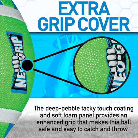 Mini Grip-Tech Space Lace Football (Assorted Colors)