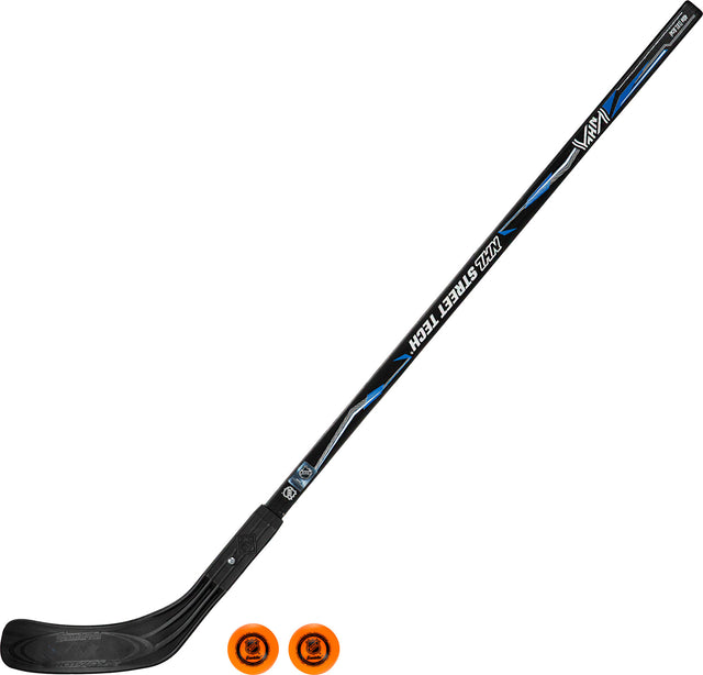 NHL Street Hockey Stick and 2 Balls