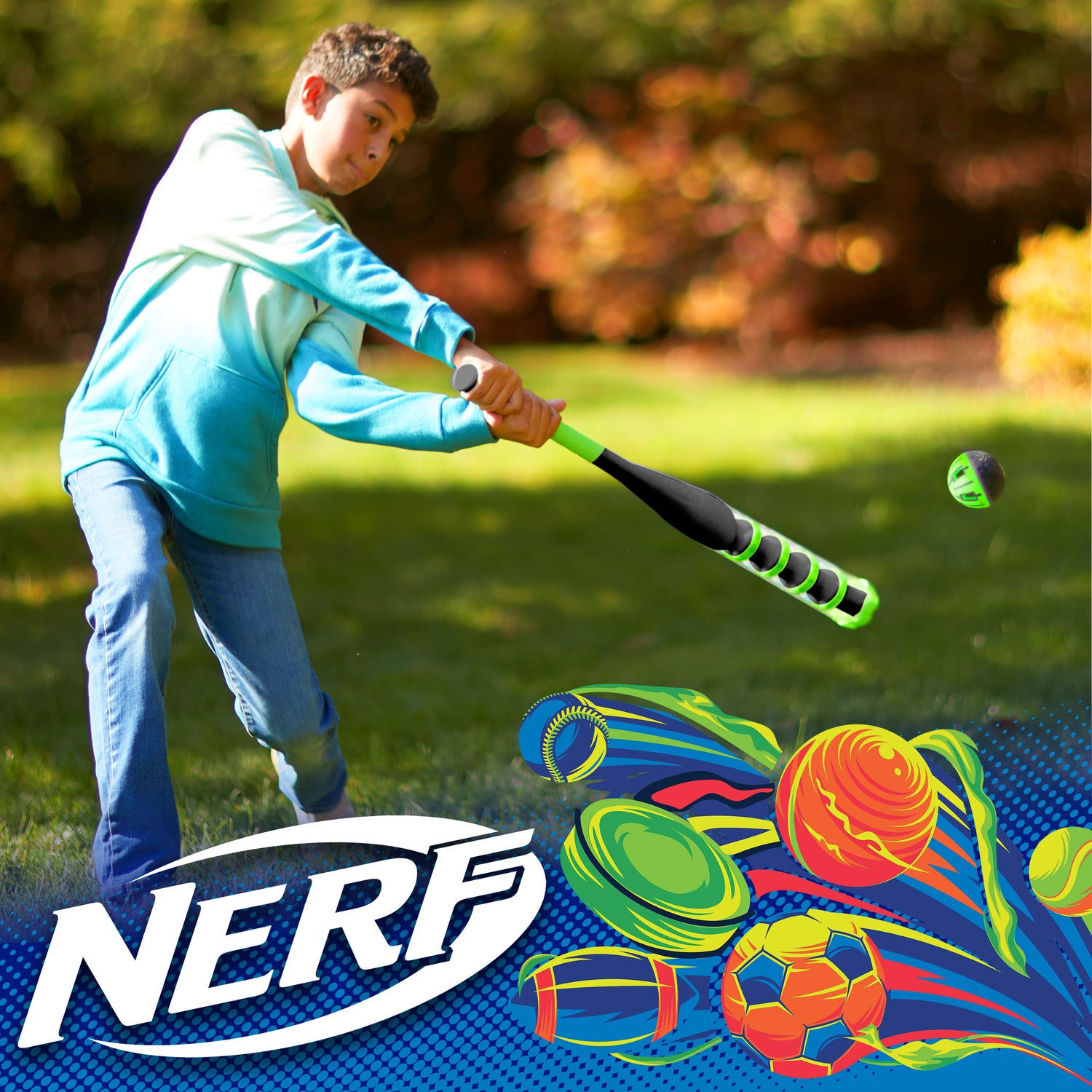 Nerf - Power Blast Baseball Bat – G. Willikers