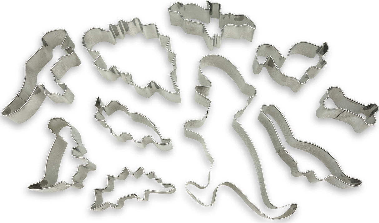 Dinosaur Cookie Cutter 10 Piece Boxed Set