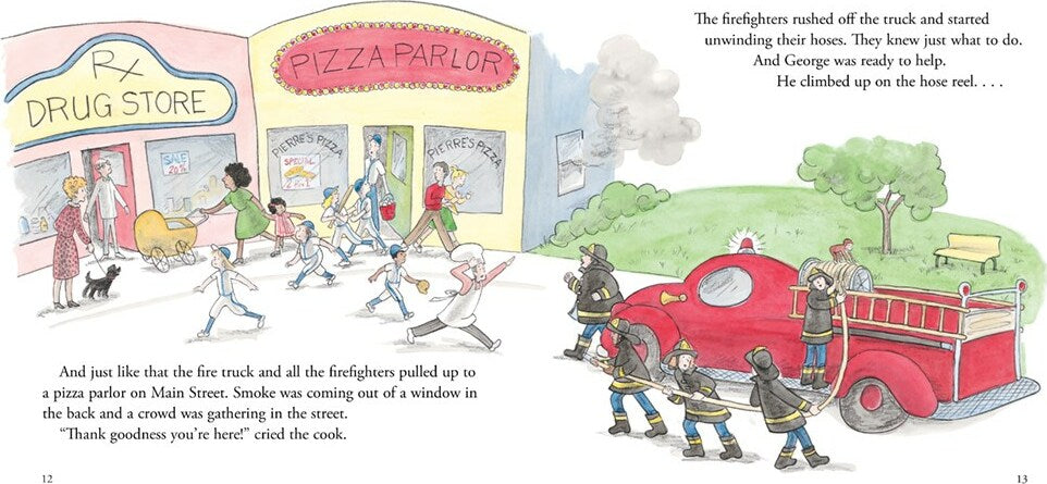 Curious George and the Firefighters