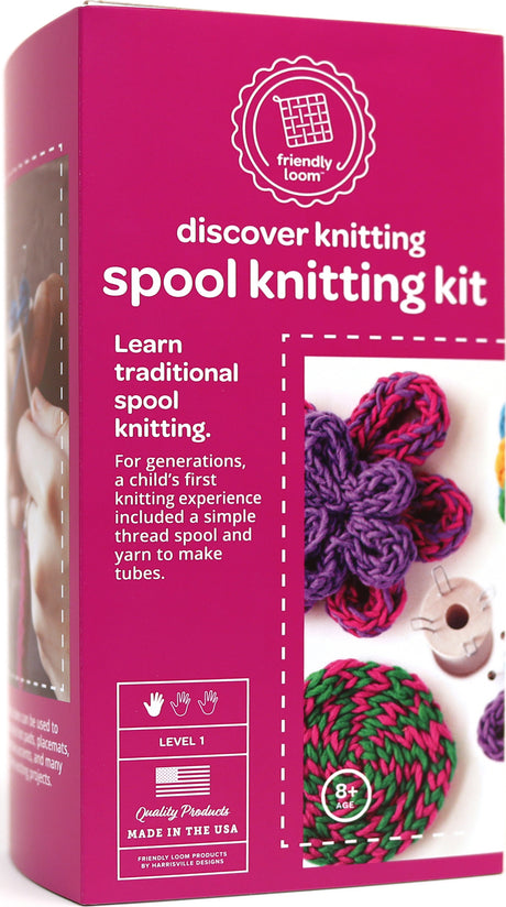 Friendly Loom - Spool Knitting Kit