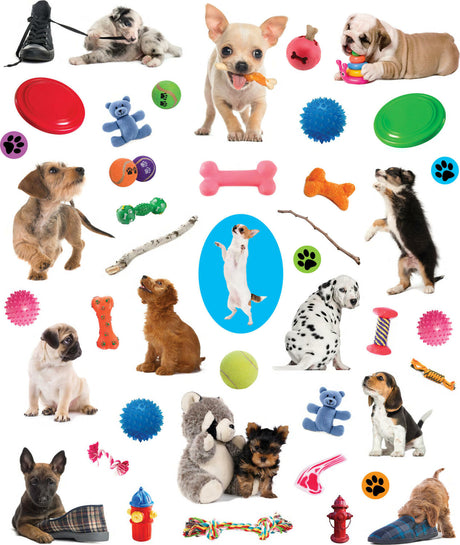 Eyelike Stickers: Puppies