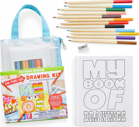 Kid Made Modern On-The-Go Drawing Kit