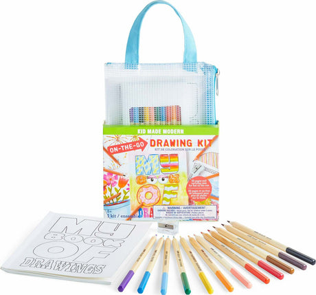 Kid Made Modern On-The-Go Drawing Kit