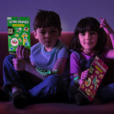 Tattoo-Palooza Glow in the Dark Temporary Tattoos - Magic Moonbeams - 3 Sheets