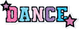 DANCE STICKER PATCH - LARGE