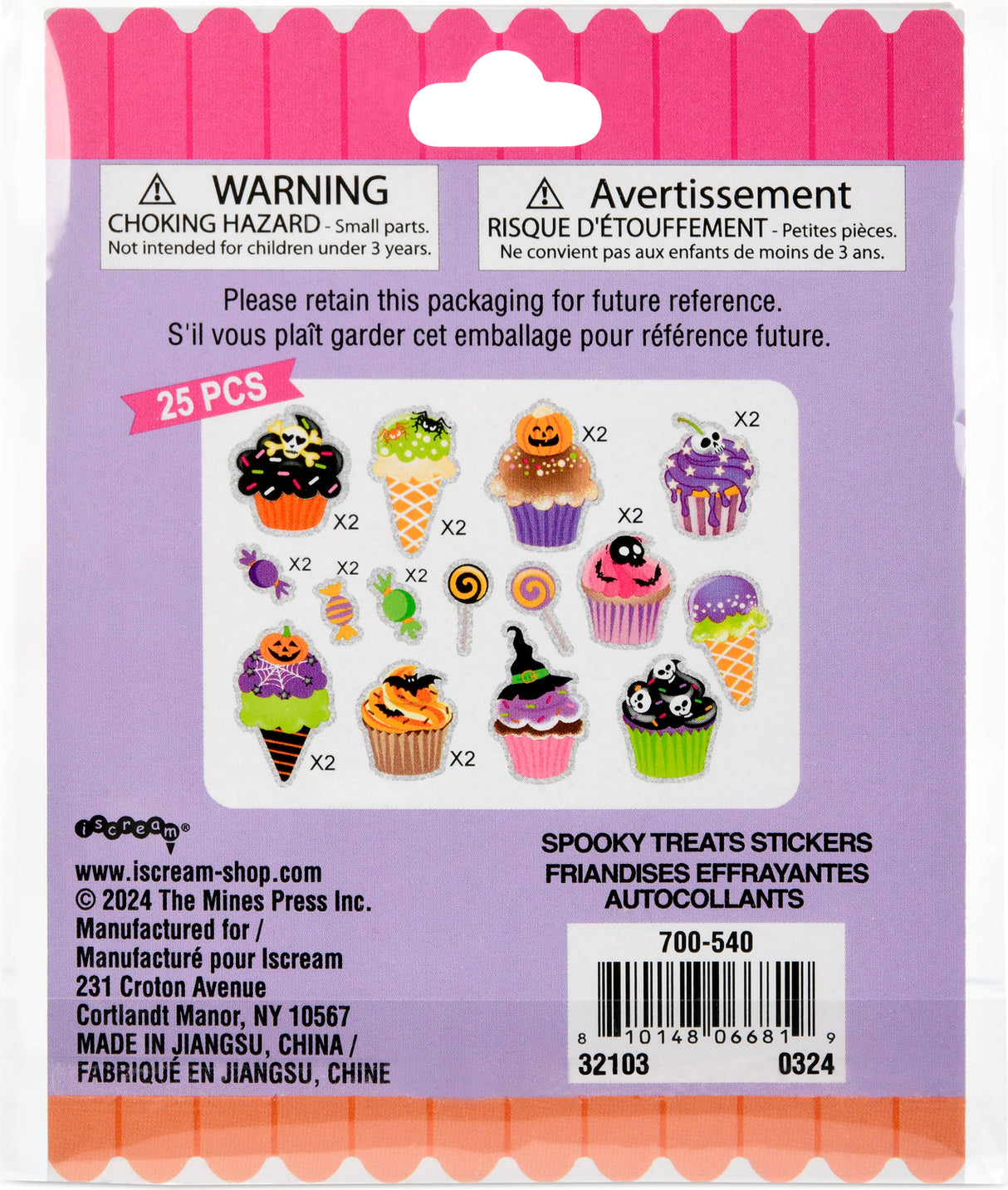 SPOOKY TREATS STICKERS