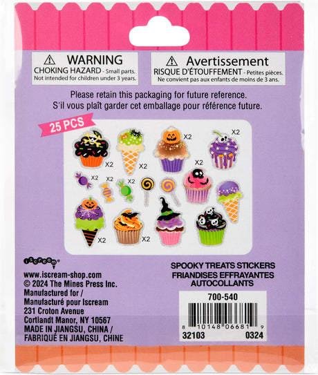 SPOOKY TREATS STICKERS