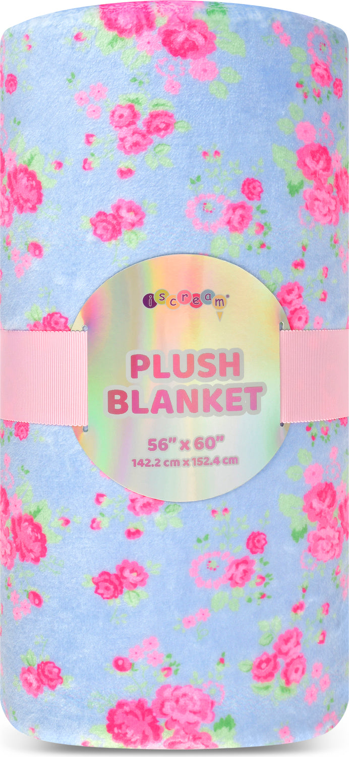 Ditsy Floral Plush Blanket